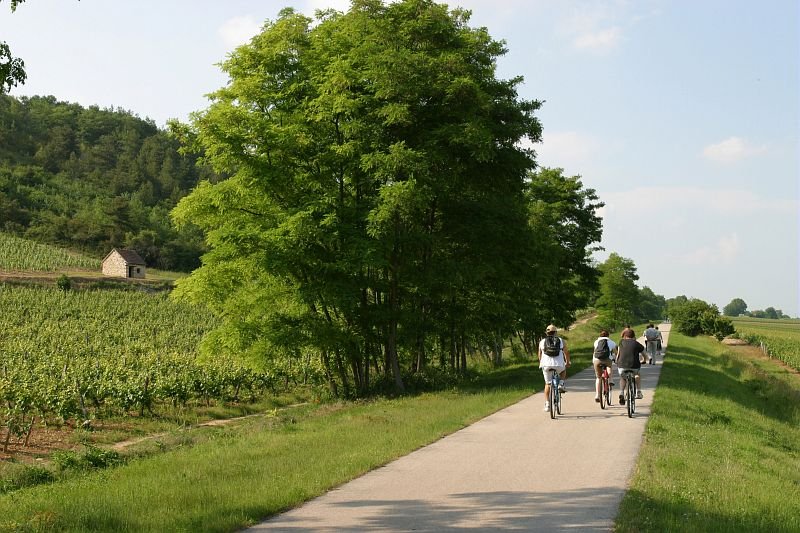 La Voie Verte A Etiveau Saone Et Loire